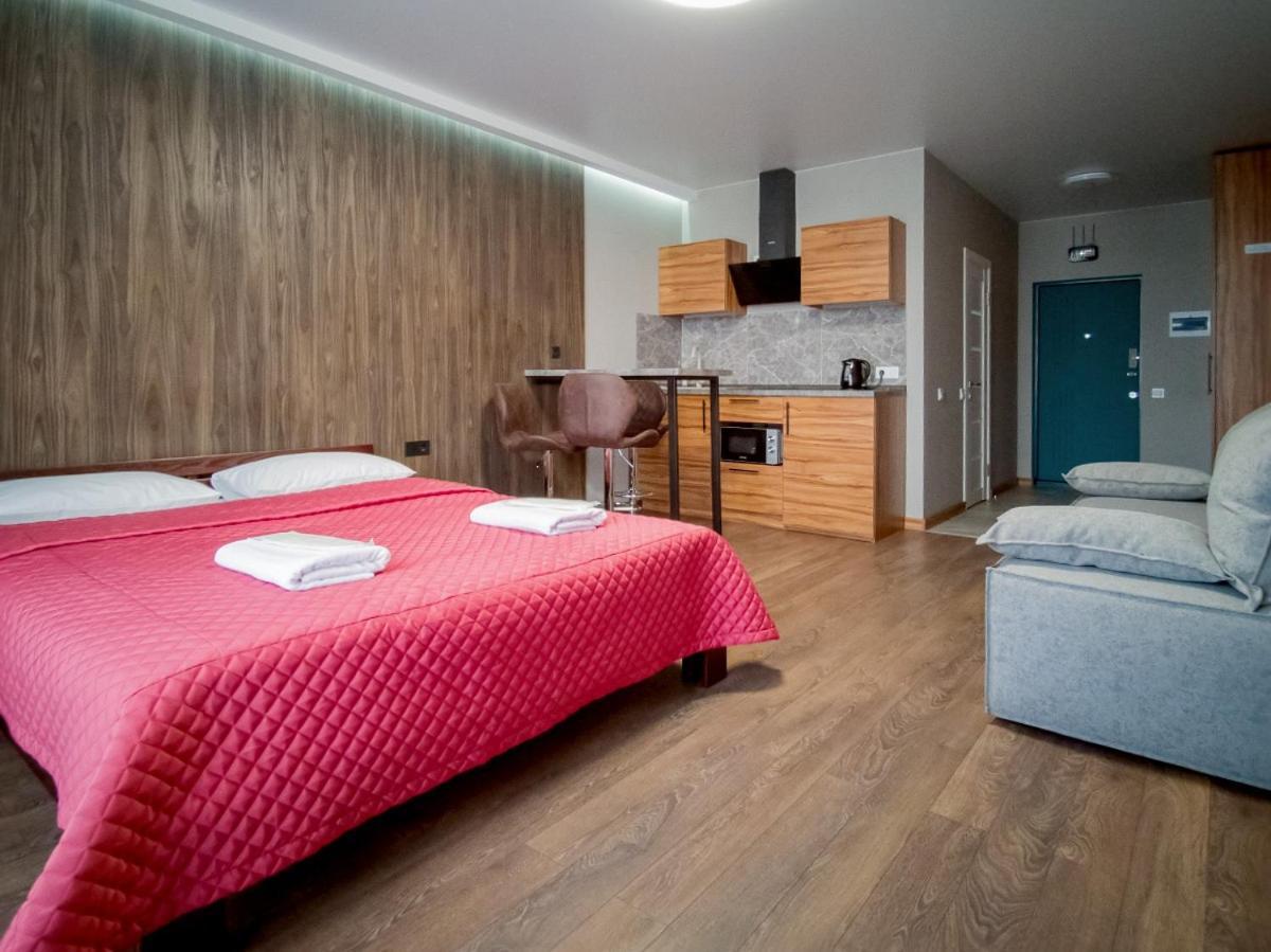 קייב Solo Apartment Kamenskaya מראה חיצוני תמונה